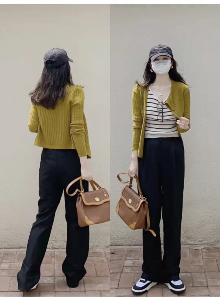 黑裤子配什么颜色的上衣