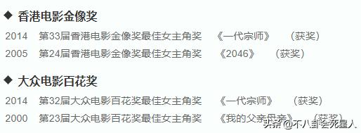 中国影后都有那几位