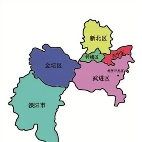 常州市有几个区几个县