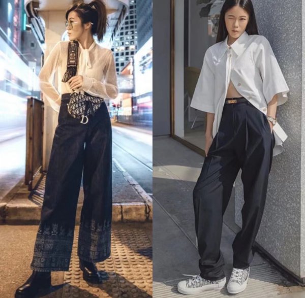 女衬衫搭配什么裤子好看