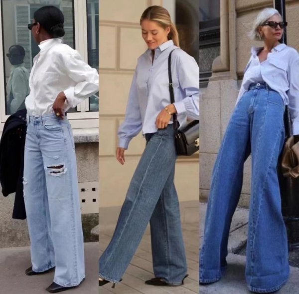 女衬衫搭配什么裤子好看