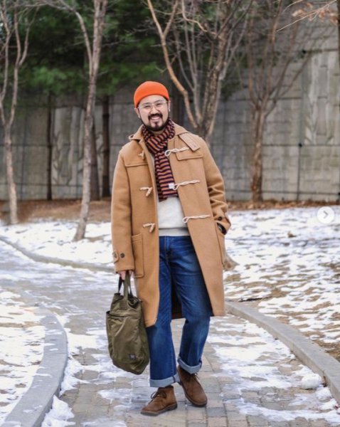 牛仔裤搭配什么鞋男