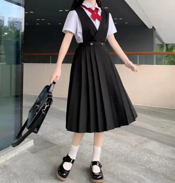 jk裙子的正确搭配