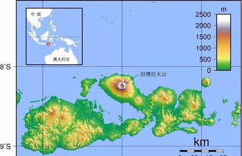 1815年坦博拉火山爆发