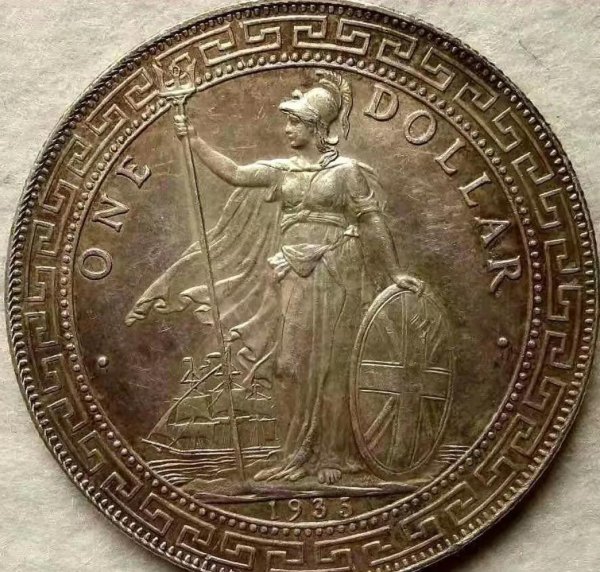 英国贸易银元现在市场价格