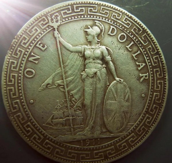 英国贸易银元现在市场价格