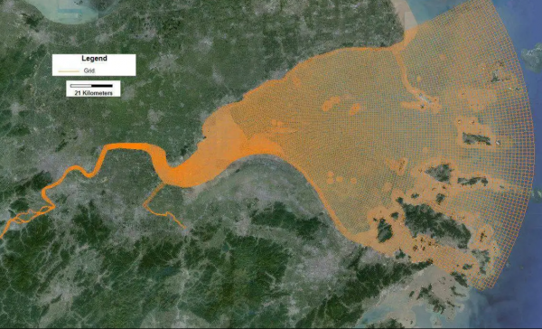 中国舟山渔场建在什么流域