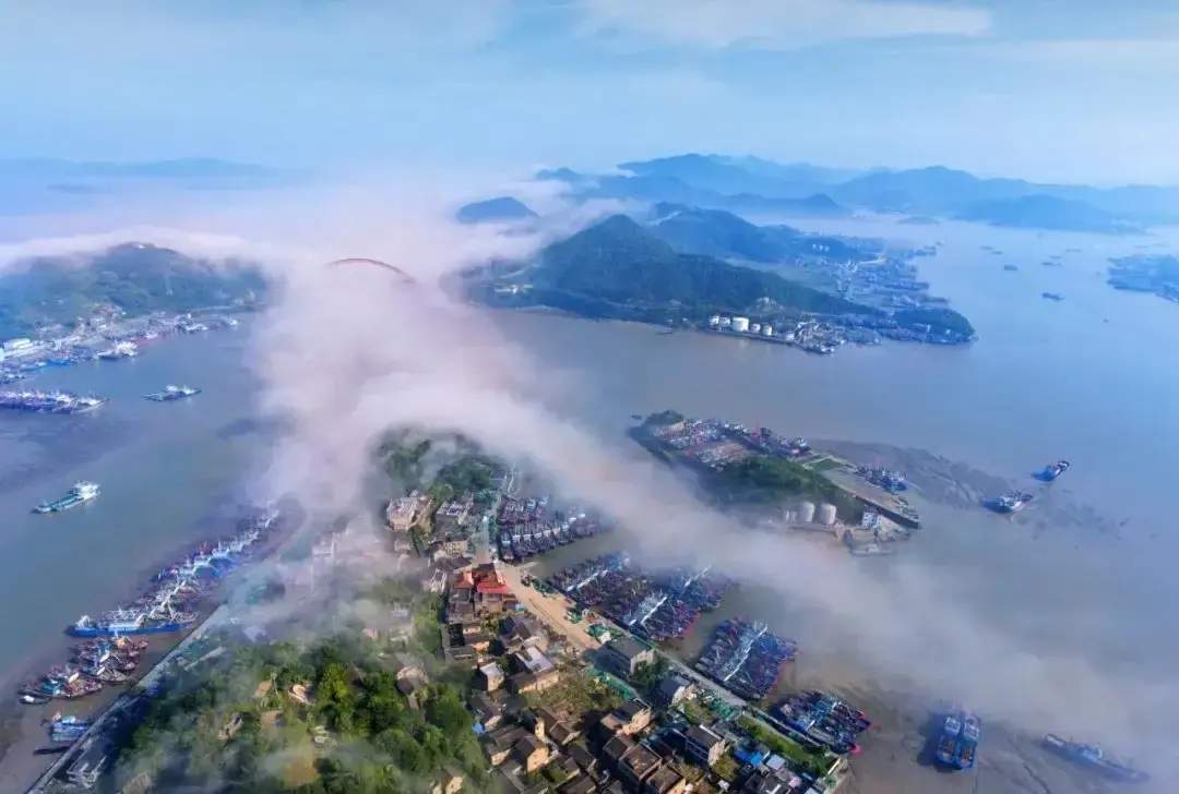 中国舟山渔场建在什么流域