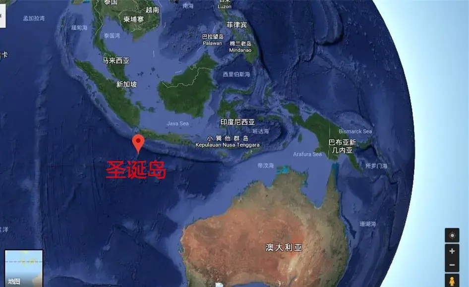 圣诞岛在哪个国家地区