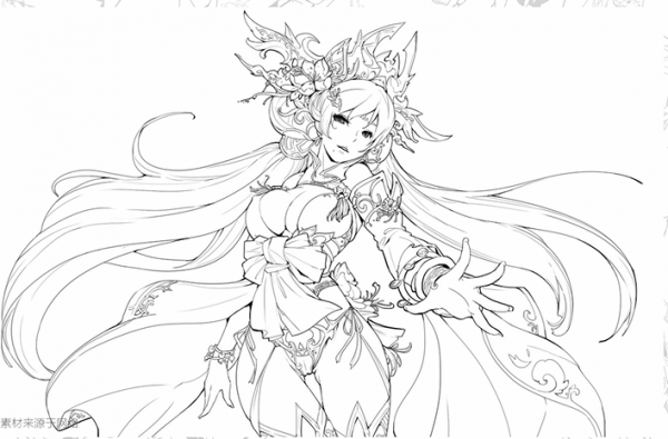 线稿是什么意思