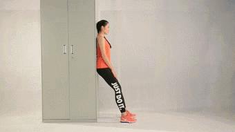 背靠墙半蹲有什么效果影响