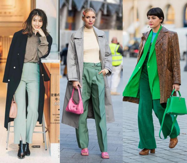 草绿色配什么颜色好看