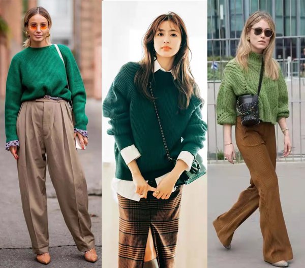 草绿色配什么颜色好看