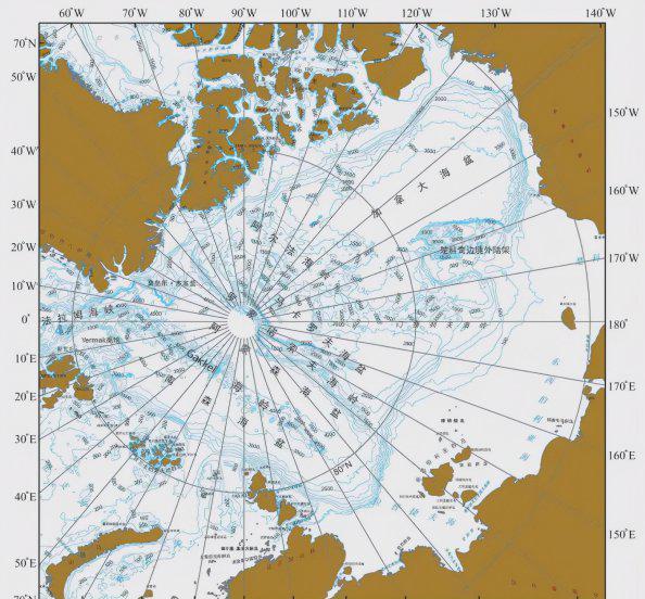 北冰洋在地球的最哪边
