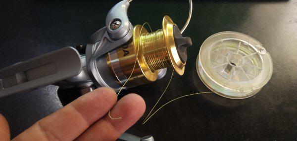 纺车轮怎么上线能锁紧鱼线不打滑