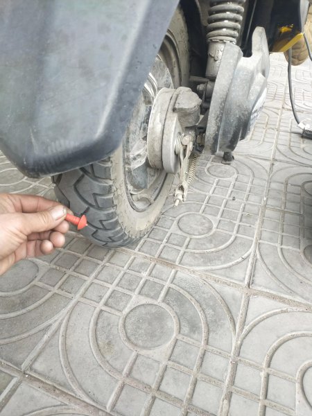 电动车真空胎补胎方法