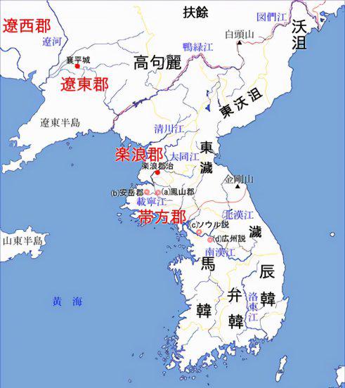 朝鲜在中国的哪个方向