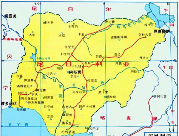 非洲人口最多的国家是