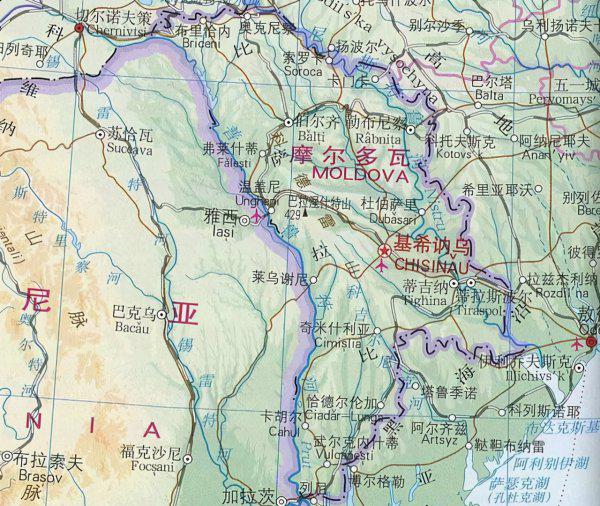 摩尔多瓦国土面积和人口