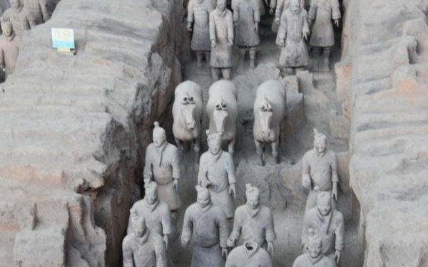 兵马俑的历史变化