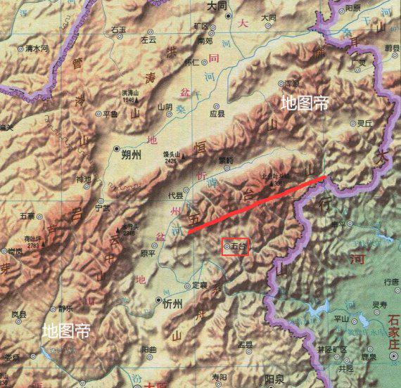 五台山在哪里具体位置