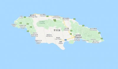 牙买加世界地图位置 牙买加的地理位置及国家简介