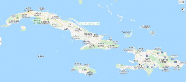 牙买加世界地图位置