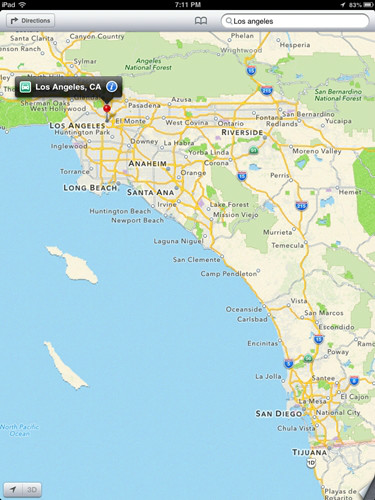 洛杉矶在美国的什么位置