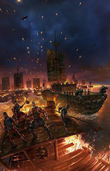 火烧赤壁的主要内容