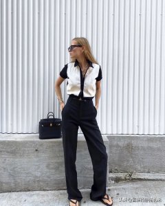 拖地裤配什么鞋子 曳地裤+平底鞋真的显瘦显腿长吗