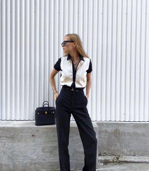 拖地裤配什么鞋子