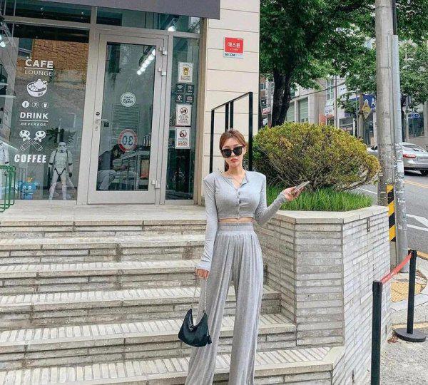 拖地裤配什么鞋子