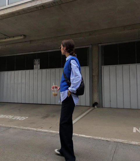 拖地裤配什么鞋子