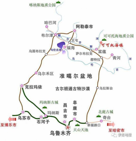 可可托海在新疆哪个地方