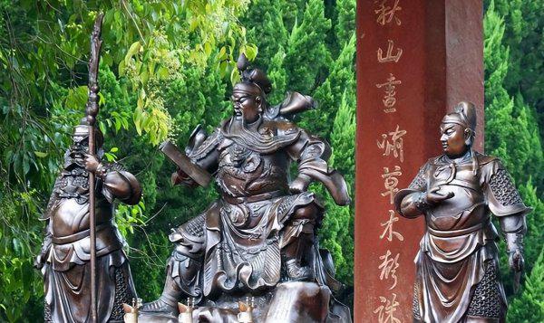 洛阳关羽墓在哪里出土