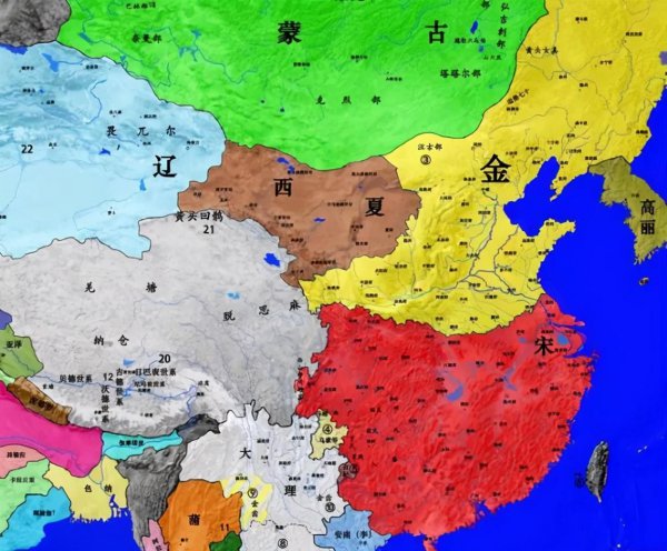 历史上南宋北宋如何划分的