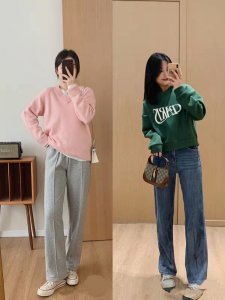 阔腿裤搭什么上衣好看图片 春季阔腿裤的搭配方案