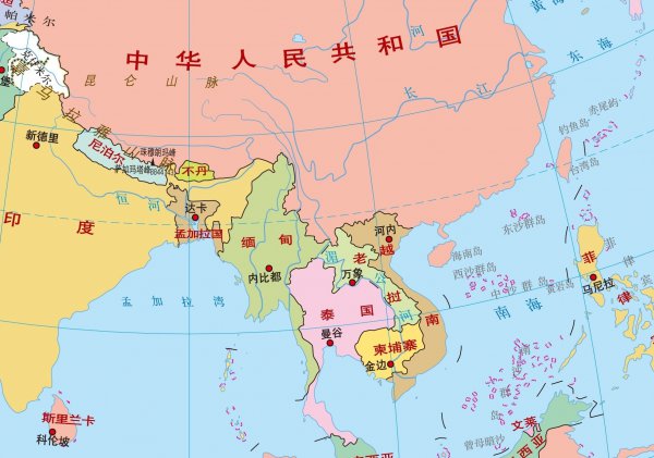 亚洲流经国家最多的河流