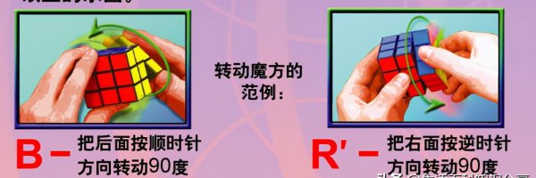 魔方的玩法技巧口诀六面