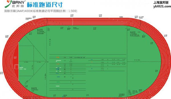 排球场地标准尺寸