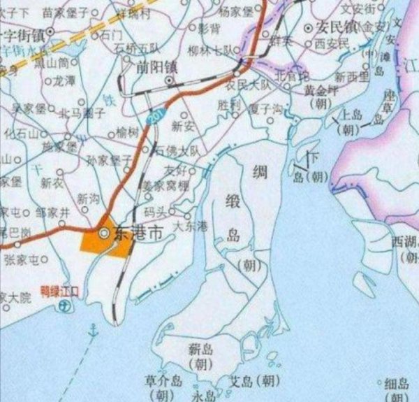 鸭绿江在哪个省的什么位置