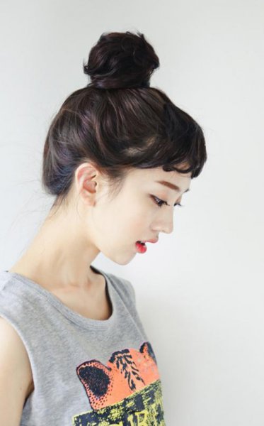 圆脸适合什么发型女