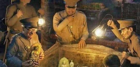 当时孙殿英带领的军队要多猖狂