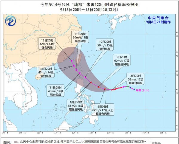 台风的风力等级是多少