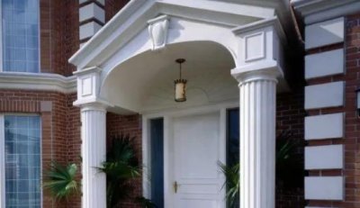 现在农村做房子为什么喜欢用罗马柱 带罗马柱房子外观好看