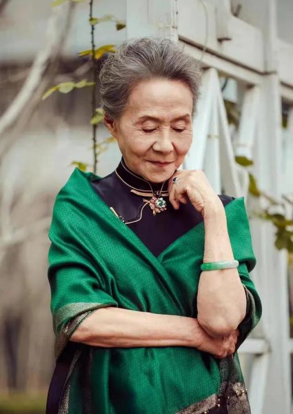 60岁满头白发染发漂亮吗