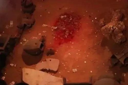 把玉石放在活羊腿里面再取出来