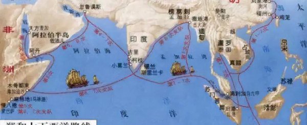 郑和下西洋的路线简介