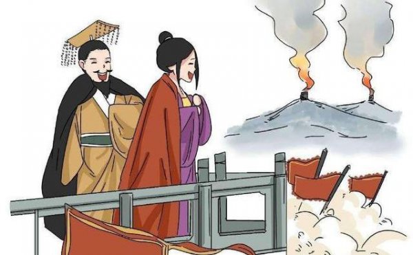 褒姒被俘后敌人对她做了什么