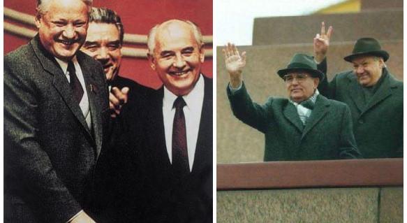 叶利钦和戈尔巴乔夫的关系